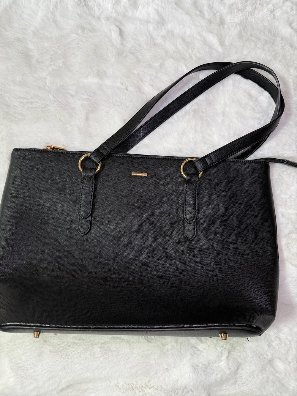 Classic Black Women's Tote Handbag